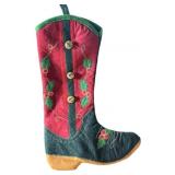 Cowboy Boot Christmas Stocking