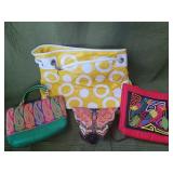 (4) Colorful Purses