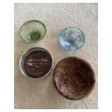 (4) Decor Mini Plates