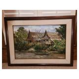 Framed signed by artist painting.31" x 23"