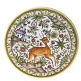 Hand Painted Ceramic Decor 10" Plate