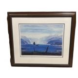 Canada Geese Print Framed Signed & Numbered