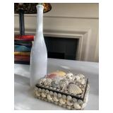 Seashell Jewelry Box & Flower Vase