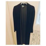 Womens Velvet Robe Sz LG