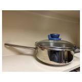 T -Fal Diffusal Stainless Steel Pan with Lid 3L