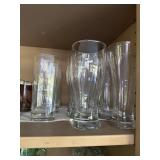 Lot Of Glassware Pilsner