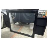 Jewelry Storage Mirror W/ A Black Frame