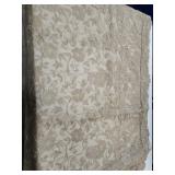 Box of Tan Lace Curtain Panels