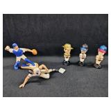 Baseball Action Figures & Tiny Bobbleheads