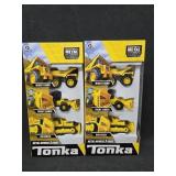 (2) NIB TONKA Metal Movers 3Pk