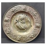 VTG Brass Repoussï¿½ Plaque of Henri IV 23"