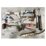 NO SHIPPING: assorted pneumatic tools