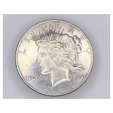 Peace commemorative silver bullion coin, 1oz-t