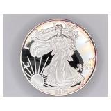 2004-W American Silver Eagle silver bullion