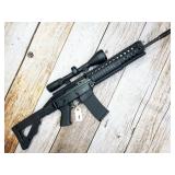 Sig Sauer SIG556 5.56mm rifle, s#JS032181, Nikon