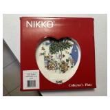 Nikko Collector plate, new in box