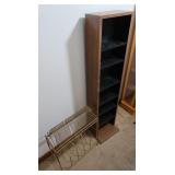 Vintage Record Stand, CD/Media Storage Tower