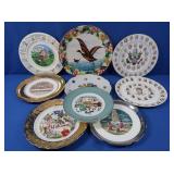 Lg Collection Vintage China Plates-Avon Wedgwood,