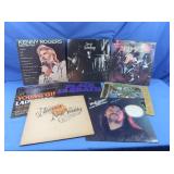 8 Classic LPs-Black Sabbath, Kiss, Kenny Rogers,