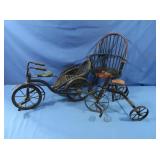 Doll Chair, Bike, Tricycle, Wheelchair
