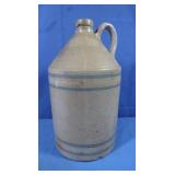 Gallon Crock Jug w/Stains (no chips)