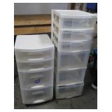 3-drawer Storage Cabinet on Wheels 13wx15dx26"h &