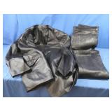 Leather Pants sz 34, Leather Jacket sz sm (both