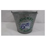 Rolling Rock Galvanized Bucket