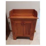 Cherry wood Bar Cabinet-29x15x38"