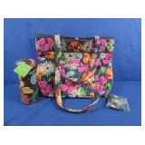 New Vera Tote Bag-Jazzy Blooms, Nwt Baby
