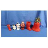 Vintage Plastic Christmas Decorations