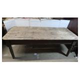 Antique Table 30x66x25"h