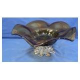 Art Glass Bowl 14"Dia x7"h