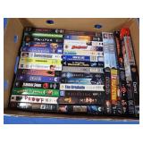 VHS-Titanic, Jurassic Park, Twister, Scream, Pulp