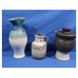 Handmade Pottery pcs-2 signed