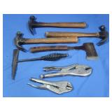 Vise Grips, Hammers, Axe & more