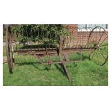 Antique Horse Drawen Hay Rake