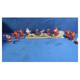 Vintage Christmas Plastic Decor