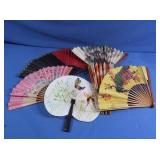 6 Paper & Bamboo Fans