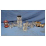 Vintage Glass Candy Holders