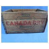 Canada Dry Wooden Crate