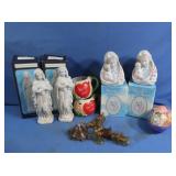 4 Heavenly Collectible Figurines, 2 "Bee My