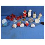 Vintage Christmas-Japan, Plastic Light Heads,