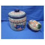 Unikat Handmade Polish Pottery Pieces w/Designer