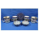 Unikat Handpainted Polish Pottery Pieces Designer