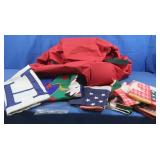 Rolling Christmas Tree Bag & Garden Flags