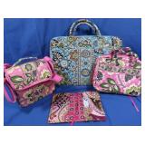 Vera Bradley Laptop Case, Book Holders, Lunch Box