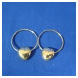 14K Earrings 1.2 gr