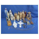 Holy Water Fonts, Religious Figurines & more