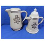 Pfaltzgraff Villate Pitcher & Coffee Pitcher